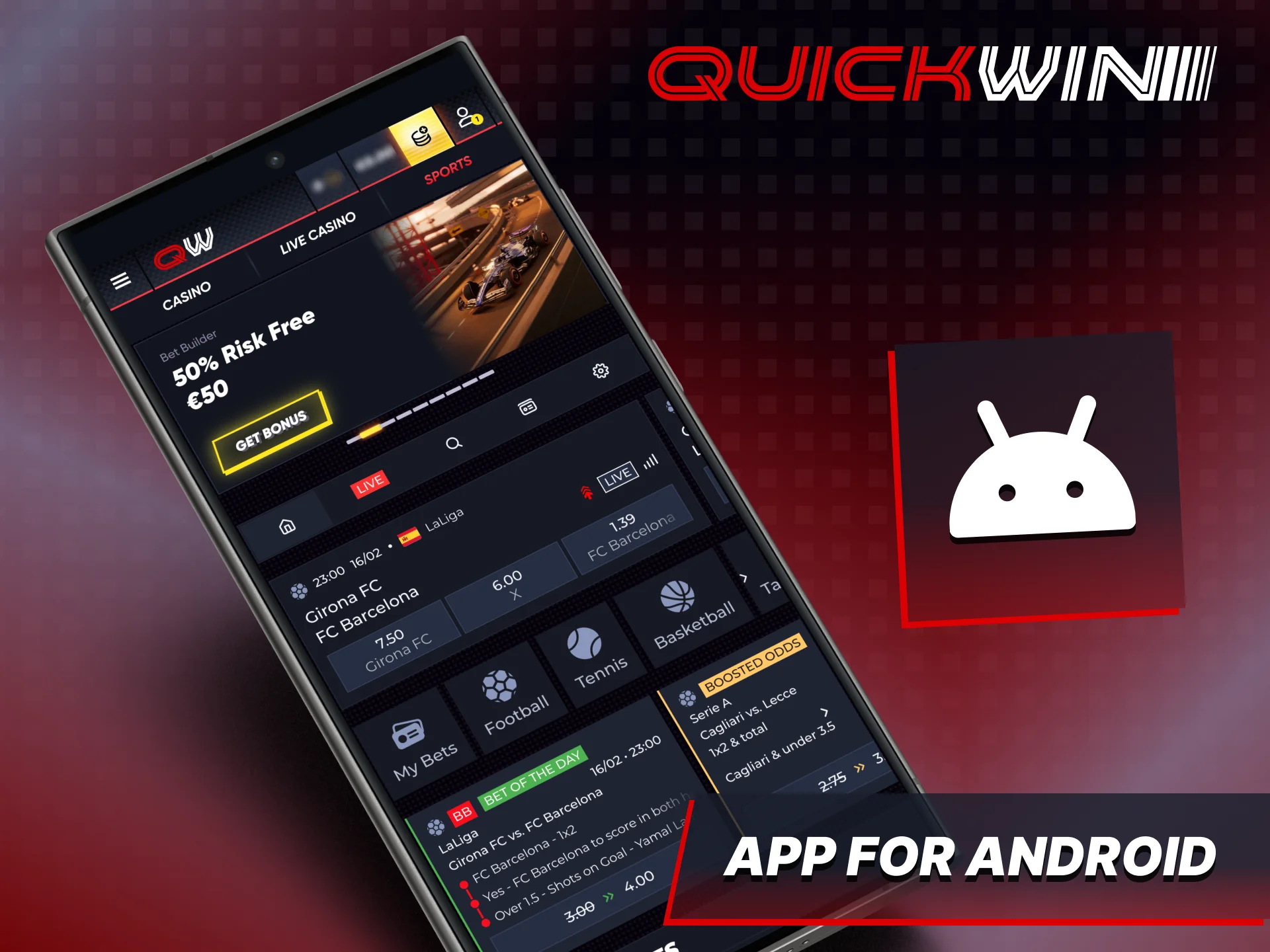 Download Quickwin official app for your Android device.